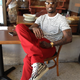 Sunshine Patriot: Chad Ochocinco Sure Looks Happy Just Five Days After Losing The Super Bowl